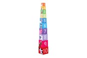 Baby Spielzeug - Bigjigs Farm Stacking Tower 10 pcs. - BJ696