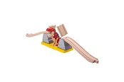 Holzspielzeug - Bigjigs Wooden Rail Cracking Bridge T-Rex Dino 7pcs. - BJT278