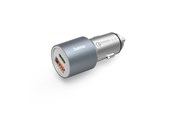 Handys - Adapter und Ladegeräte - Hama Car Fast Charger 38 W Metal - 00201639