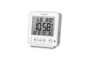 DAB, Netzwerk und Radiowecker - Hama 'Rhodes' Digital Radio Alarm Clock LCD White - DAB/DAB+/FM - Stereo - Weiß - 00185894