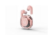 Kopfhörer/Headsets - Gembird Transparent TWS in-ears - Pink - TWST-01-PK