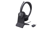 Kopfhörer/Headsets - Yealink WH64 Hybrid Dual with Charging Stand Teams - 1208697
