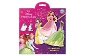Kreativ-Spiele - Creative Craft Group - Scratch Art Stickers - Disney Princess 6 pcs. - 045200