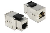 Netzwerkzubehör - DeLOCK Keystone Module RJ45 jack > RJ45 jack Cat.6A - 86166