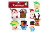 Kreativ-Spiele - Wins Holland - Make your own Felt Finger Puppets Christmas 4 pcs - KN2171