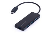 USB-Hubs - Gembird UHB-CM-U3P4-02 - hub - type-C - 4 ports USB-Hubs - 4 - Schwarz - UHB-CM-U3P4-02