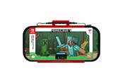 Gaming Zubehör - PDP Travel Case Plus GLOW - Minecraft Forest Battle - Miscellaneous Bag - Nintendo Switch - 0708056073268