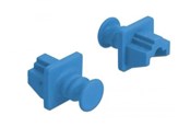 Netzwerkzubehör - DeLOCK Dust Cover for RJ45 Jack - Blue - 86509