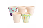 Kreativ-Spiele - Colorations - Decorate your own Flowerpot Ceramic. Set of 12 - CHLILPOT