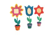 Kreativ-Spiele - Colorations - Wooden Flower Pot Photo Frame Set of 12 - CHFLFRM