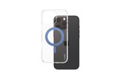 Handys - Cover & Cases - CARE by PanzerGlass Feature Case Transparent w. Blue Kickstand & MagSafe iPhone 16 Pro Max - PANZER1319
