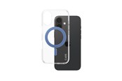 Handys - Cover & Cases - CARE by PanzerGlass Feature Case Transparent w. Blue Kickstand & MagSafe iPhone 16 - PANZER1316