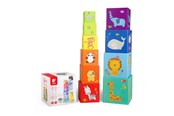 Baby Spielzeug - Classic World - Stacking Blocks Numbers and Animals 10pcs. - 3567