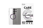 Handys - Cover & Cases - CARE by PanzerGlass Flagship Case Transparent Urban Combat w. Plum Purple QI Compatible Samsung Galaxy S25 Ultra - CRRFUTCG38488