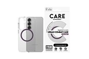 Handys - Cover & Cases - CARE by PanzerGlass Flagship Case Transparent Urban Combat w. Plum Purple QI Compatible Samsung Galaxy S25 - CRRFUTCG38388