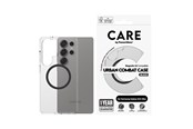 Handys - Cover & Cases - CARE by PanzerGlass Flagship Case Transparent Urban Combat w. Black QI Compatible Samsung Galaxy S25 Ultra - CRRFUBQG38488