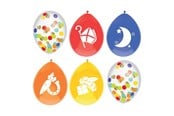 Spielzeug - Haza Witbaard - Balloon mix Saint Nicholas 6 pcs. - 447735