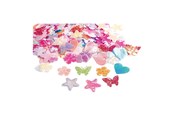 Kunst & Handwerk Ausstattung - Colorations - Shiny Fabric Shapes 500pcs. - CHSHINYF