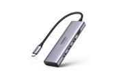 USB-Hubs - UGREEN 6-In-1 Usb C Hub 4k@60hz USB-Hubs - 6 - silber - 60383-UG