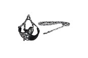Hunde - Dogness walking set leash+harness for dog (multicolor) - DOG SET DAISY