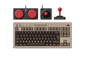 Tastaturen - 8BitDo Retro Mechanical Keyboard - C64 Edition - ISO - Englisch (UK) - Beige - RET00489