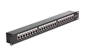 Netzwerkzubehör - DeLOCK 19" Coupler Patch Panel 24-Port Cat.6 - 43295