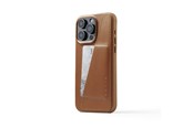 Handys - Cover & Cases - Mujjo iPhone 15 Pro Max Wallet Leather Case - Tan - MUJJO-CL-042-TN