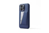 Handys - Cover & Cases - Mujjo Wallet Leather Case for iPhone 16 Pro Max - Blue - MUJJO-CL-056-BL