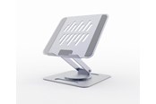 Systemzubehör - Gembird Rotating notebook riser stand spacegrey - NBS-DR1-01