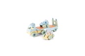 Spielzeugauto - Dantoy Pastel Recycled - Truck with 2 Cars and plastic wheels - 2788