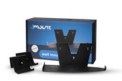 Gaming Zubehör - 4Mount Black Bundle - Wall Mount - Sony PlayStation 5 Slim - 4M-PS5S-B-V2