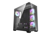 Gehäuse - Darkflash DS900 computer case (black) + 7 ARGB fans - Gehäuse - Miditower - Schwarz - DS900 Black + fans