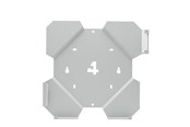 Gaming Zubehör - 4Mount White Bundle - Wall Mount - Sony PlayStation 4 Slim - 4M-PS4S-W-V2