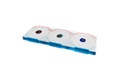 Gehäuselüfter - Lian Li UNI FAN TL Wireless LCD 3 pack - Gehäuselüfter - 120mm - Weiß mit RGB-Beleuchtung - 33 dBA - G99.12TLLCD1W3W.00