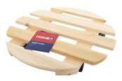 Gartengeräte - Home>it Jar cart round made of wood 30 cm - 92126