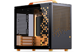 Gehäuse - Jonsbo Z20 Black/Orange - Gehäuse - Minitower - Orange - Z20 BLACK-ORANGE