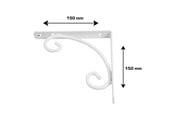 Halterungen & Scharniere - Home>it peasant shelf 15 x 15 cm white - 16560