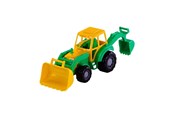 Spielzeugauto - Cavallino Toys - Cavallino Junior Excavator Tractor Green - 3004WD01