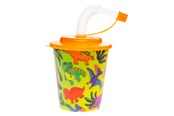 Spielzeug - LG-Imports - Cup with Lid and Straw Dinosaur 12 pcs. - 8179
