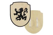 Rollenspiele - Playwood - Wooden Shield Lion with Fabric Handle - RS728