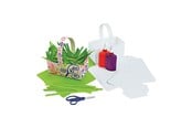 Kunst & Handwerk Ausstattung - Colorations - Foldable Paper Baskets Set of 20 - FOLDBASK