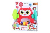 Baby Spielzeug - PLAY - Peekaboo Owl Rattle Red - 1578