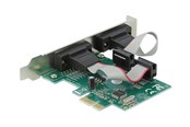 Netzwerkadapter (Netzkarte, Druckserver, u.s.w.) - DeLOCK PCI Express Card to 2 x Serial RS-232 - 90007