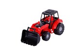 Spielzeugauto - Cavallino Toys - Cavallino Junior Excavator Tractor Red - 3002WD01