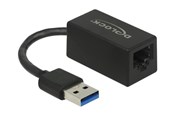 Netzwerkadapter (Netzkarte, Druckserver, u.s.w.) - DeLOCK USB Type-A Adapter to Gigabit LAN - 66039