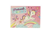 Kreativ-Spiele - Wins Holland - Postcards Coloring Unicorn - B19486-c