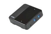 USB-Hubs - ATEN US3324-AT Computer Data Switch USB-Hubs - 4 - Schwarz - US3324-AT