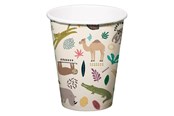 Spielzeug - Folat BV - Cardboard Cups Wild Animals 6pcs. - 68345