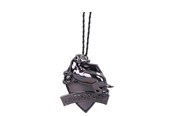 Merchandise - Nemesis Now - Harry Potter Hufflepuff Crest (Silver) Weihnachtsschmuck - B6482X3