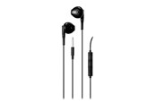 Kopfhörer/Headsets - STREETZ E130 Semi-in-Ear Headset - 1.2 m - E130-BLK